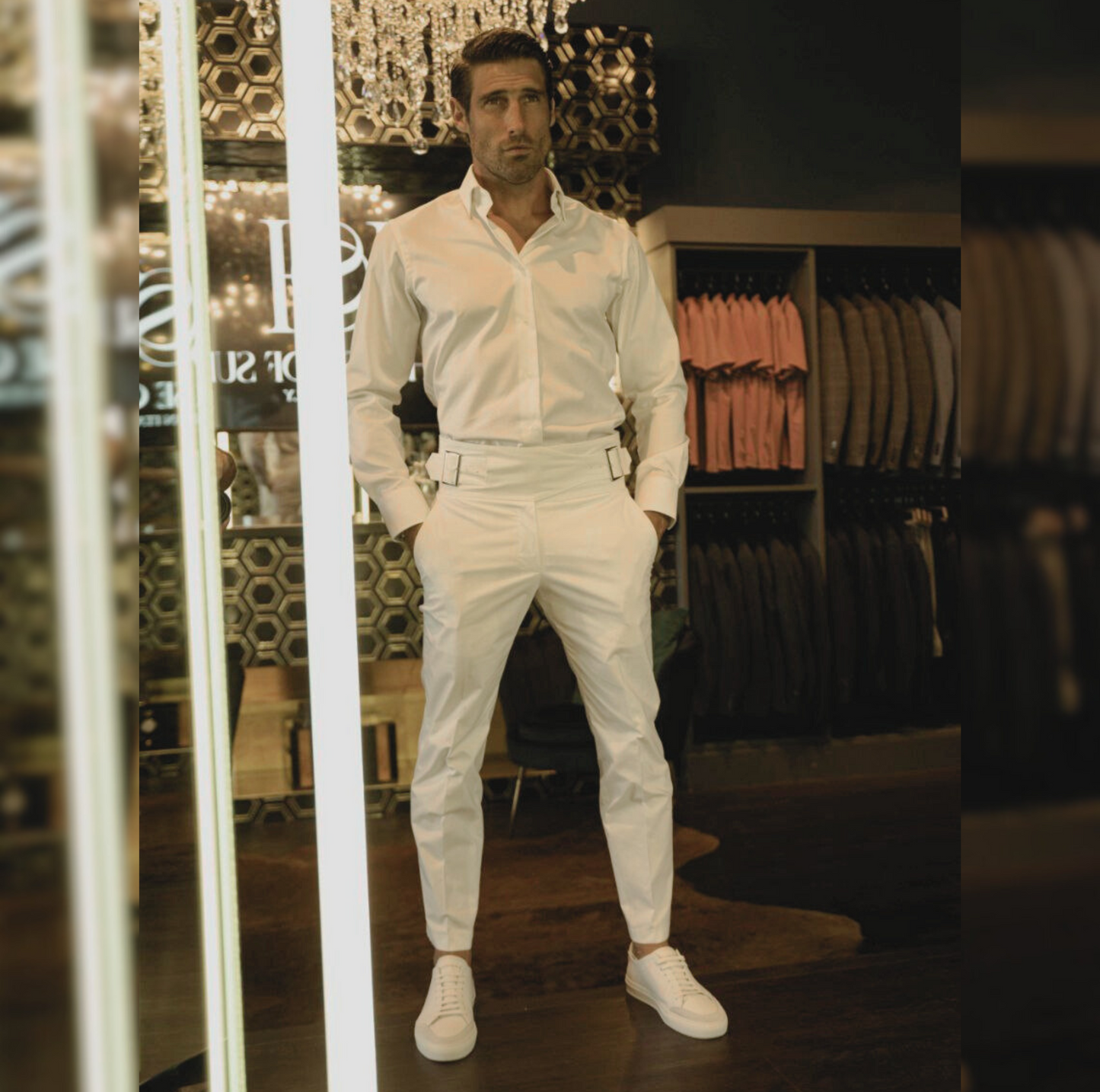 Men's White Everyday Sneaker