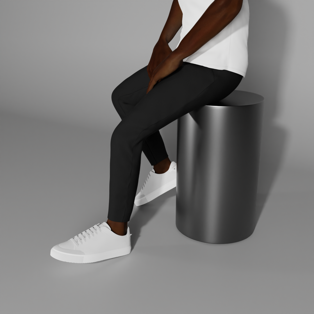 Men's White Everyday Sneaker