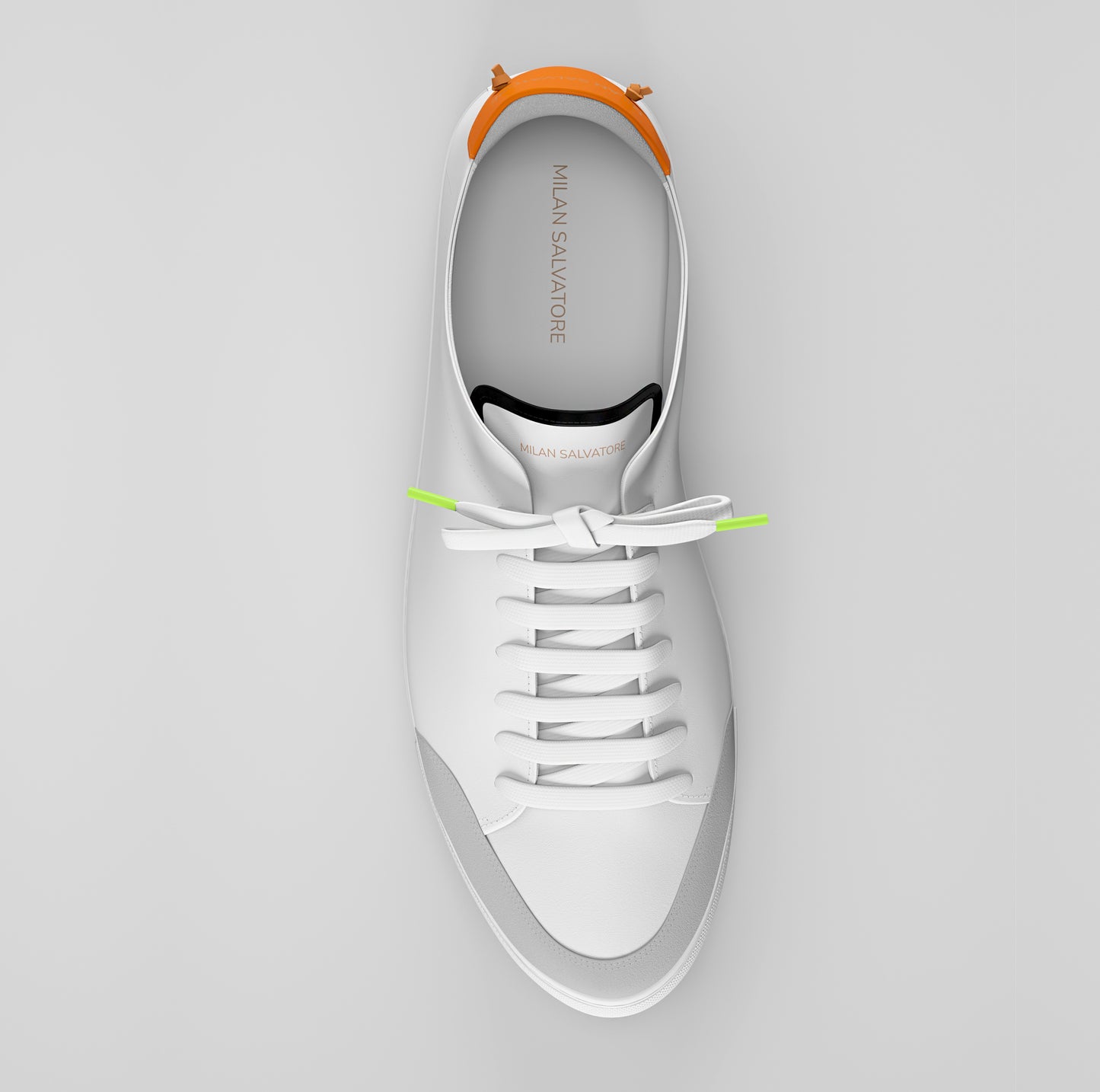 Men's Arancione Everyday Sneaker