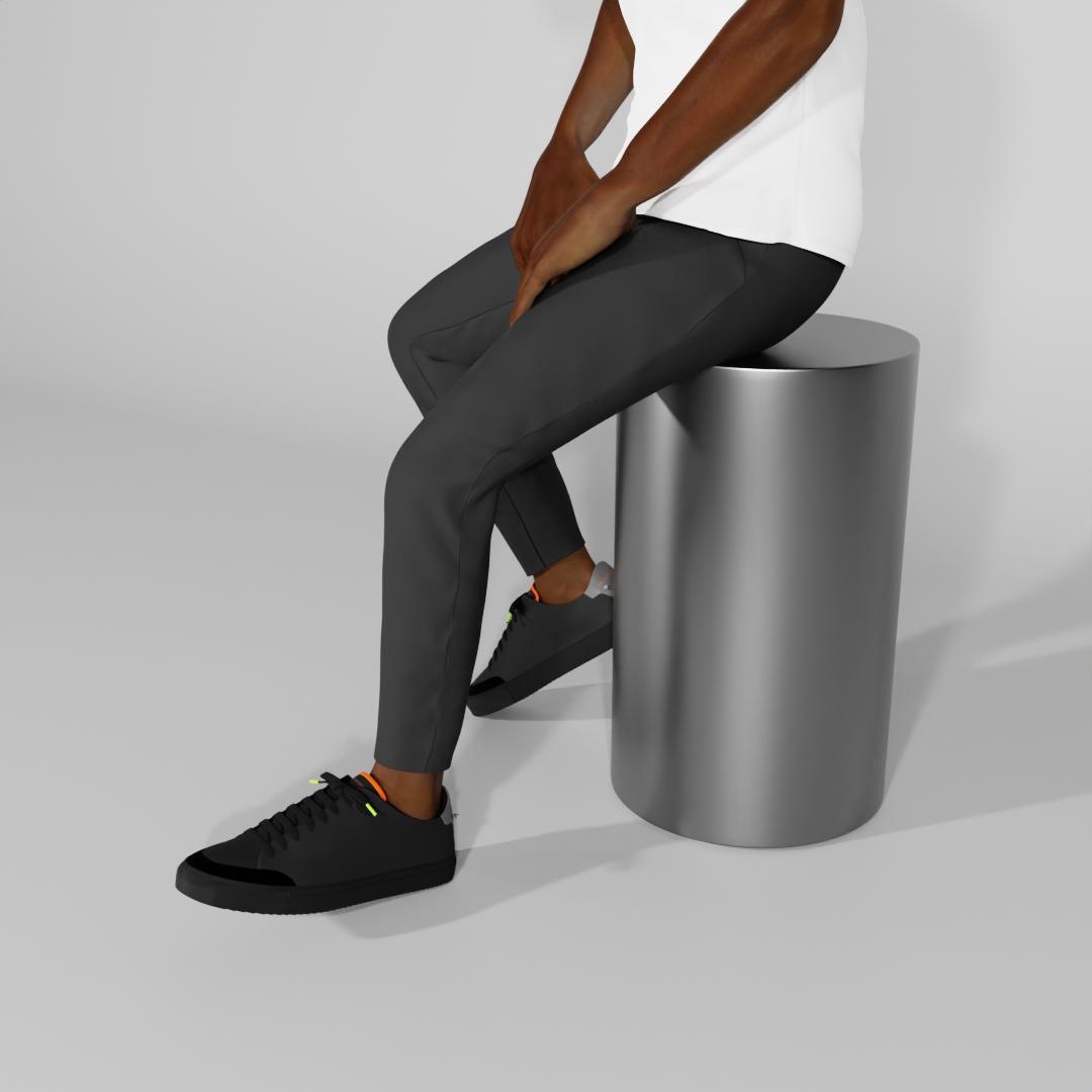 Men's Black Everyday Sneaker