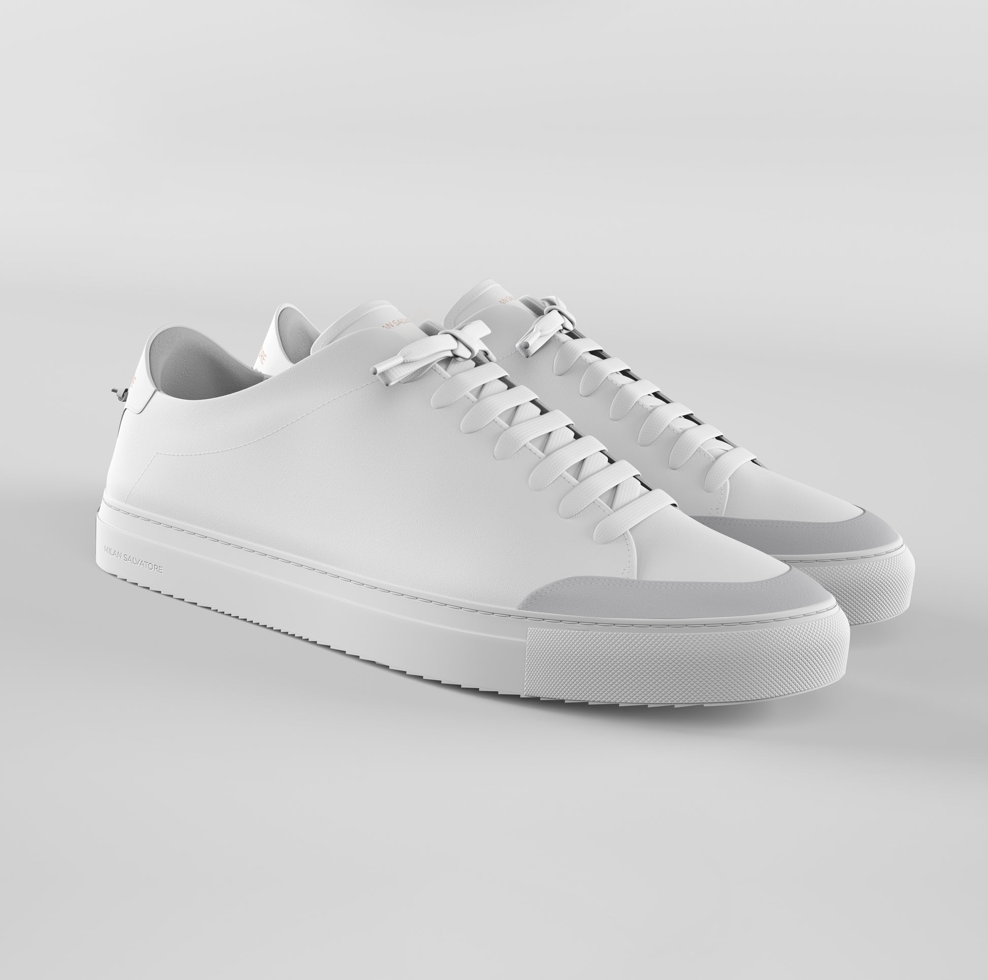 Men's White Everyday Sneaker Milan Salvatore ™